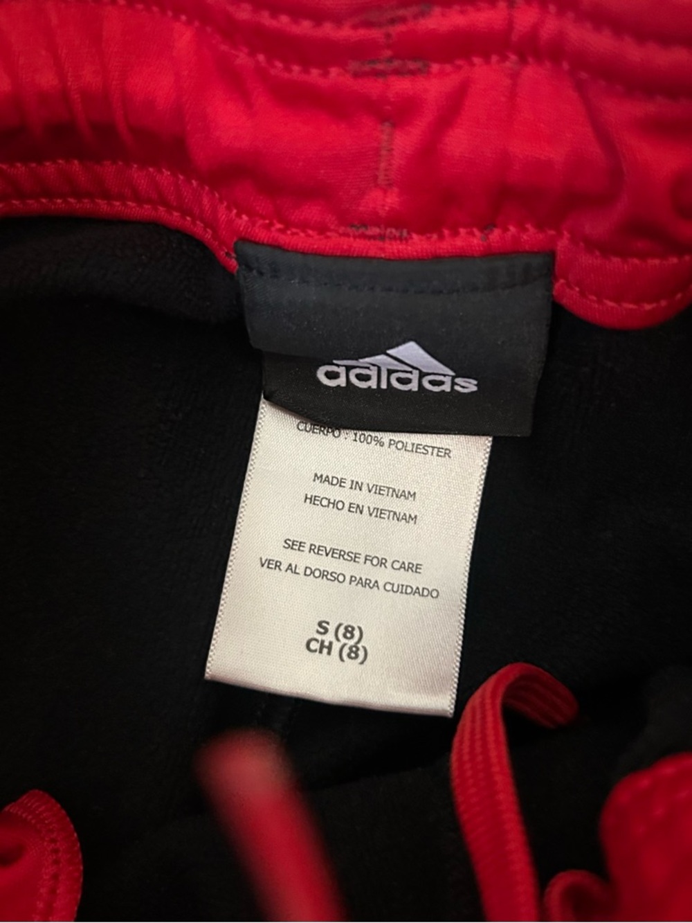 Boys Size 8 Athletic Bundle - Adidas pants & UA zip up - Picture 7 of 11